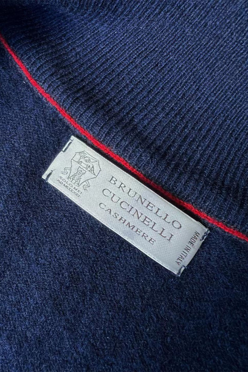 Designer Кашемировый свитер Premium - Dark Blue