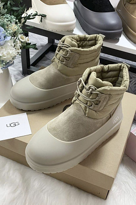 Женские ботинки Classic Mini Lace-Up - Beige