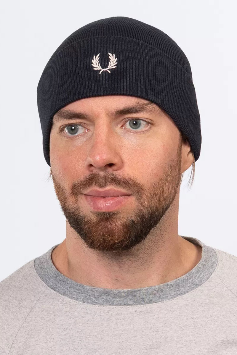 Designer Clothing Шапка logo-embroidered - Navy