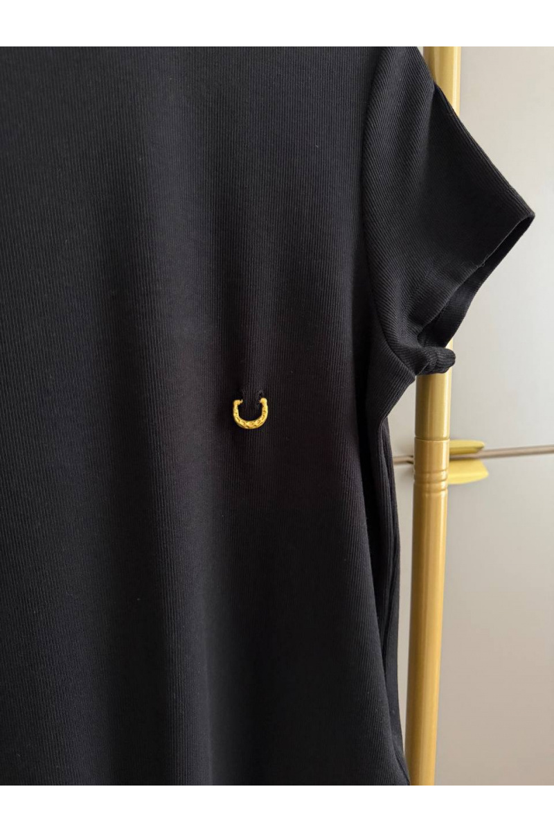 Schiaparelli Женская чёрная футболка premium