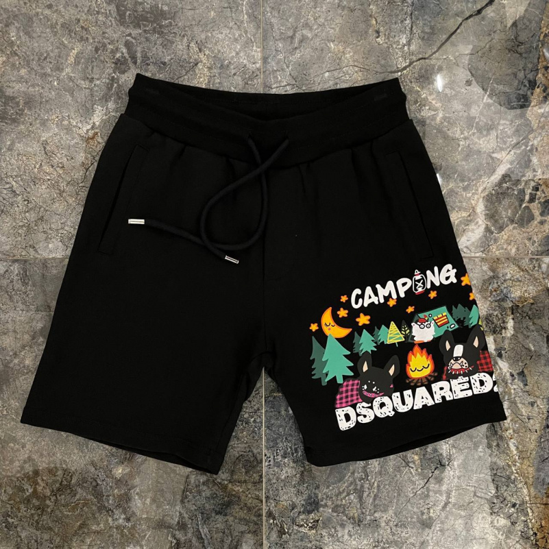 Dsquared2 Мужские шорты "Camping" - Black