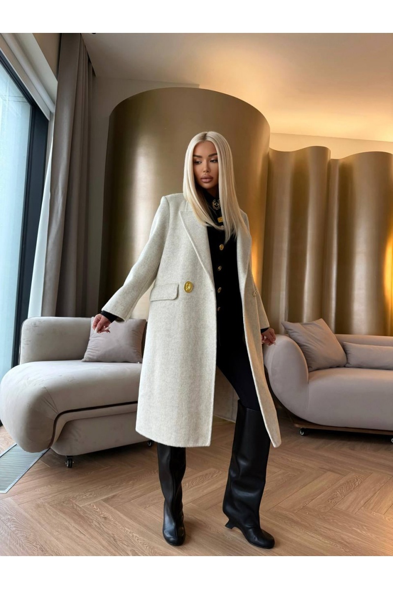 Schiaparelli Женское шерстяное пальто Premium - Beige