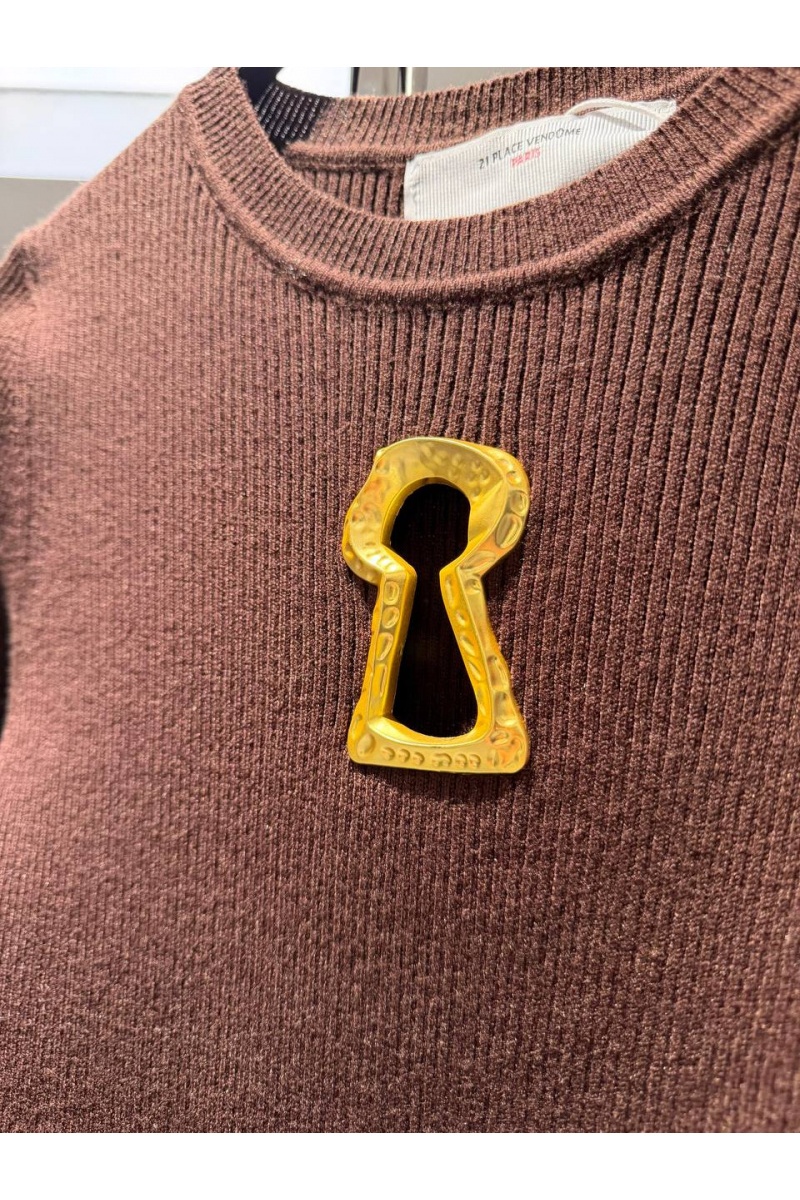 Schiaparelli Женский лонгслив  premium - Brown