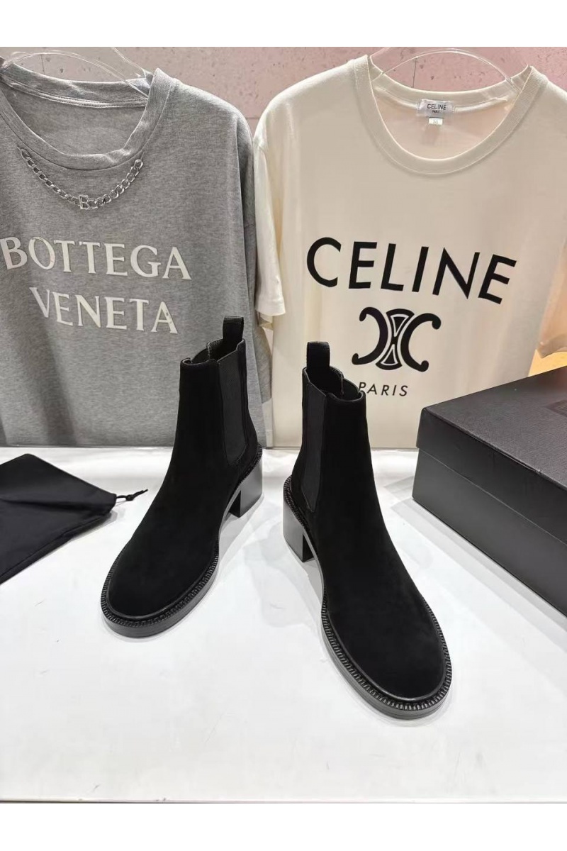 Yves Saint Laurent Женские замшевые сапоги premium