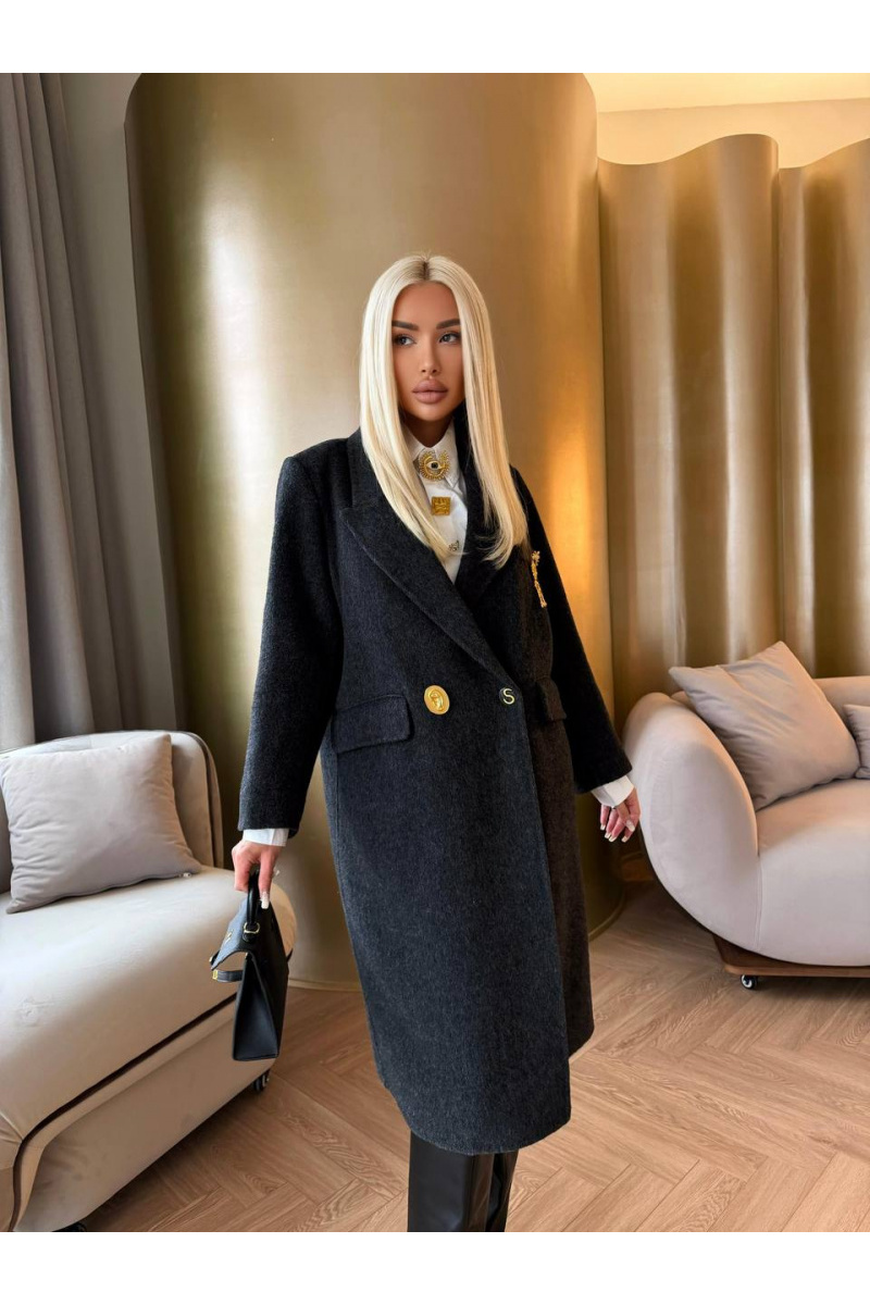 Schiaparelli Женское шерстяное пальто Premium - Black