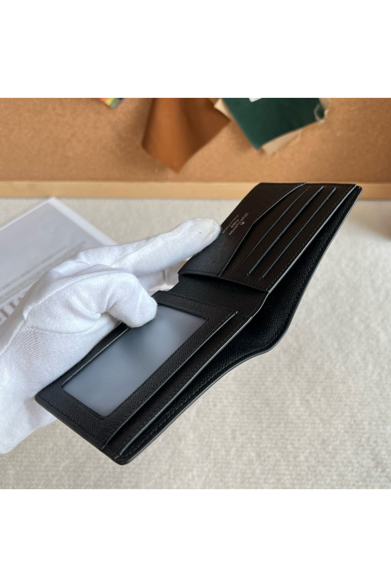 Lоuis Vuittоn Кожаный кошелёк Marco Premium 11x8.5x1 см