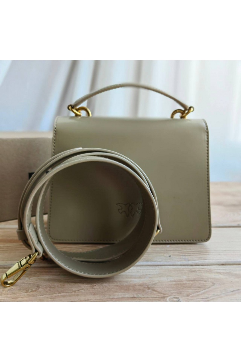  Кожаная сумка Love Bag 20x15 см