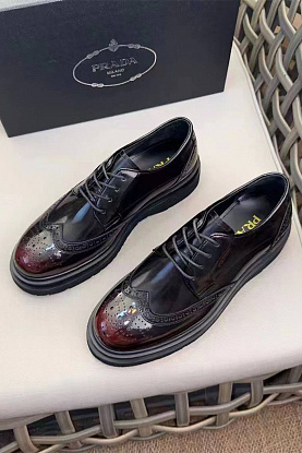 Лакированные ботинки premium - Black / Brown