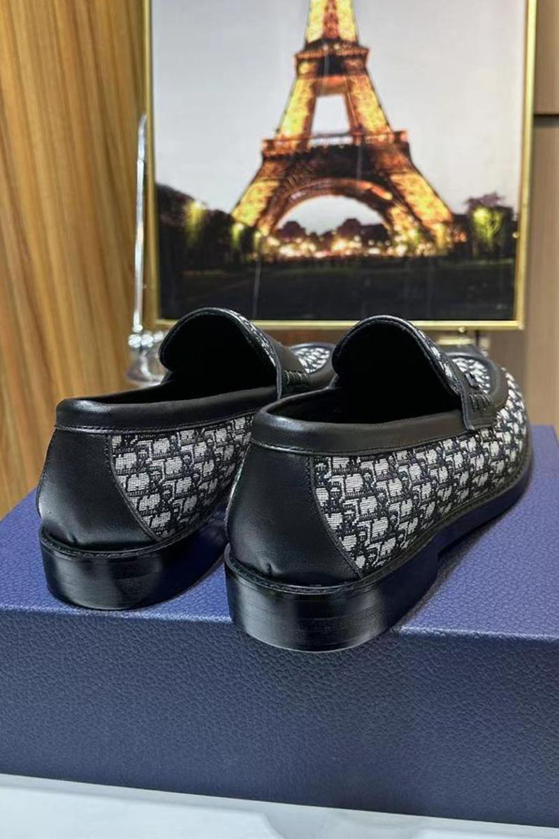 Dior Мужские лоферы Granville Oblique Jacquard
