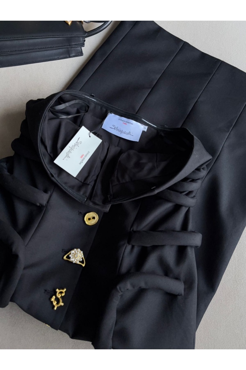 Schiaparelli Женское платье чёрного цвета 