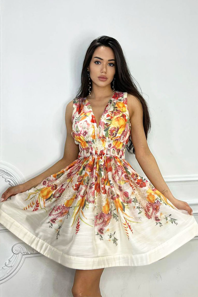 Designer Clothing Женское платье Zimmermann Floral All-over