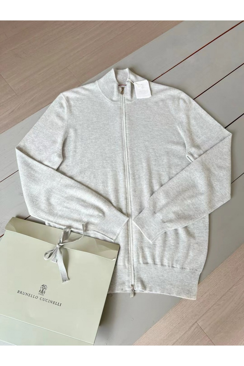 Designer Кашемировый свитер Premium - Light Grey