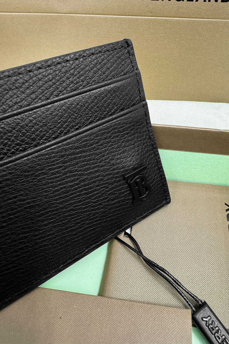 Burberry Кожаный кардхолдер Premium 10x7 см