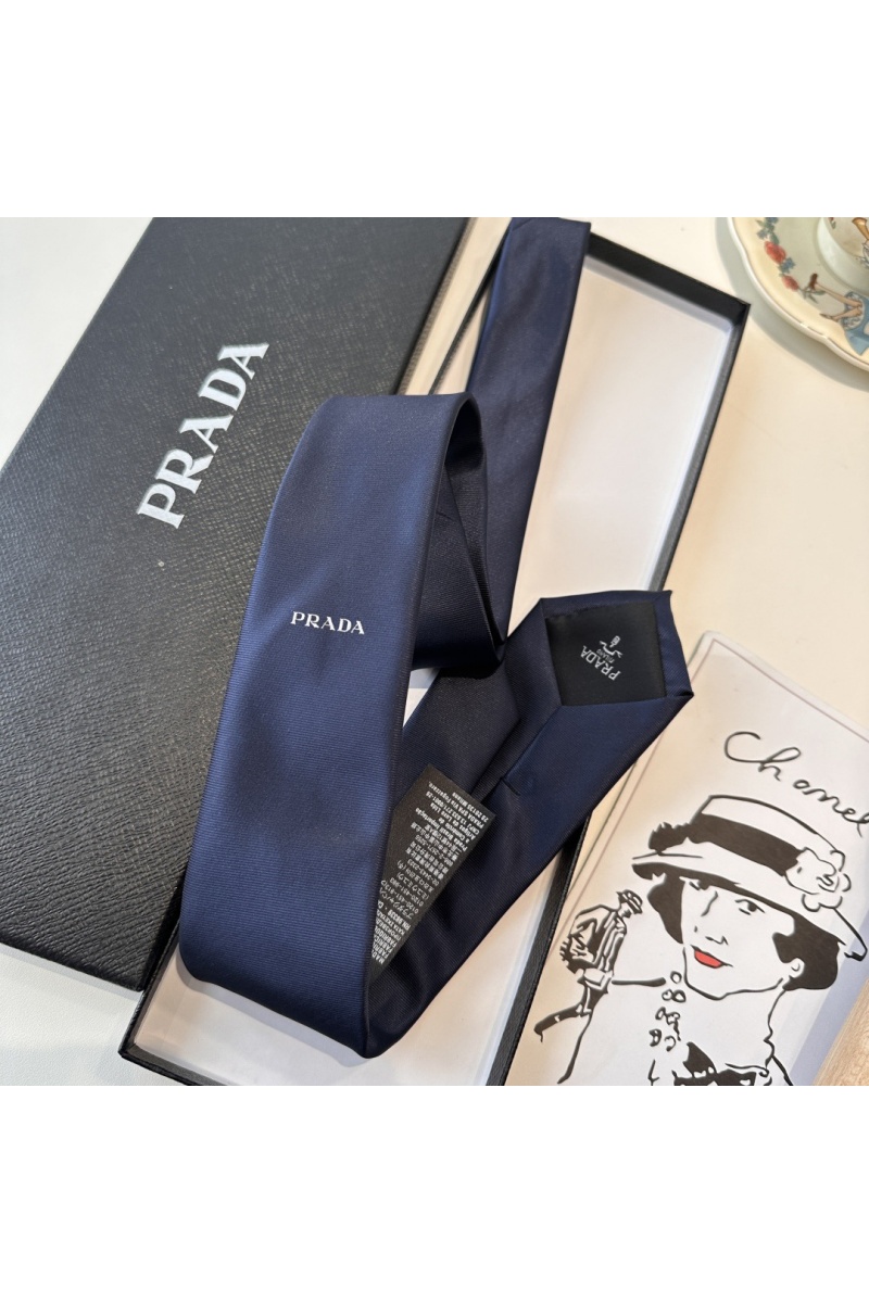 Prada Галстук premium 150x7 см - Navy