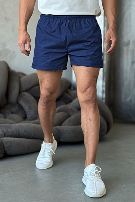 Мужские синие шорты 