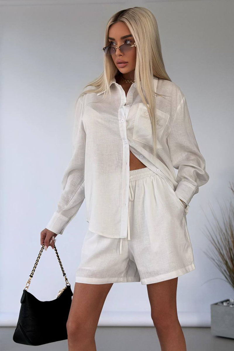 Zimmermann Белый женский костюм premium