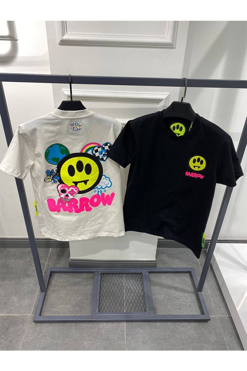 Designer Clothing Мужская чёрная футболка Barrow