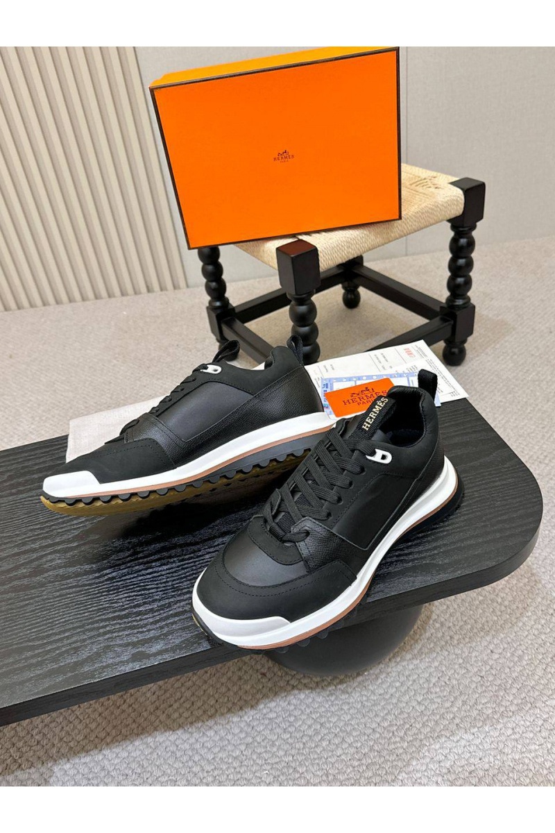 Hermes Мужские кроссовки Leader - Black