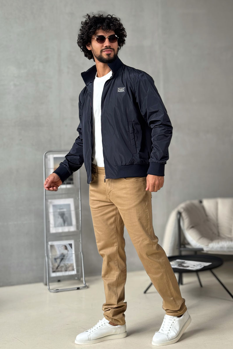 Dоlсе & Gаbbаnа Мужская тёмно-синяя ветровка