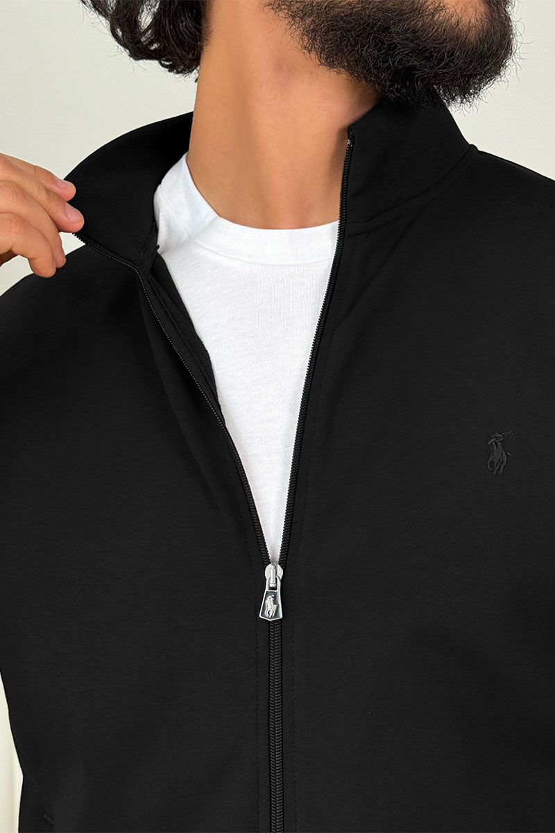 Polo Ralph Lauren Чёрная кофта на молнии