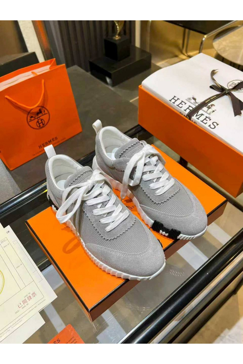 Hermes Женские комбинированные кроссовки Bouncing premium