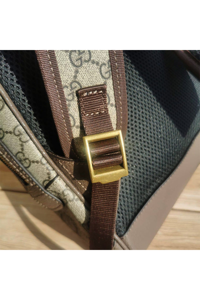 Gucci Женский кожаный рюкзак Ophidia GG 30x23 см