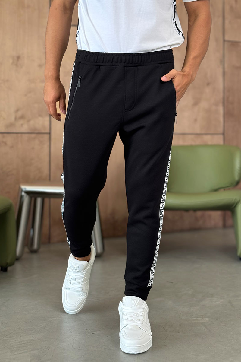 Versace Мужские чёрные штаны
