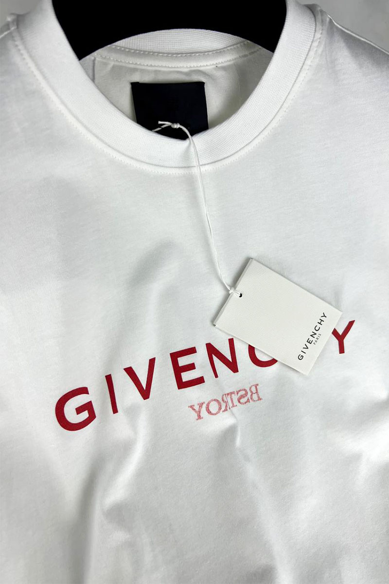 Givenchy Белая футболка (b).STROY