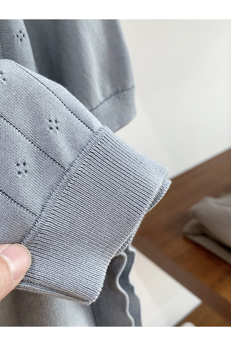 Loro Piana Мужское синее поло premium