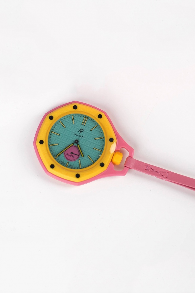 Designer Clothing Часы Audemars Piguet x Swatch "Royal Pop" Otg Roz premium