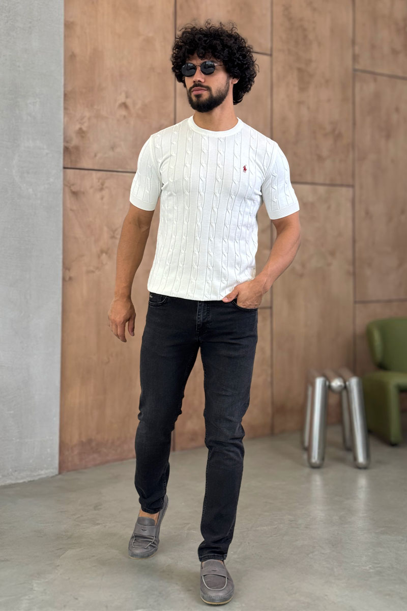 Lacoste Мужские чёрные джинсы 