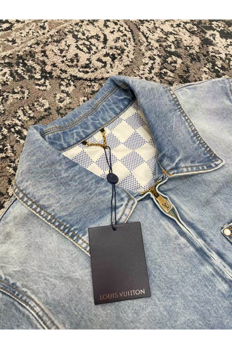 Lоuis Vuittоn Джинсовая куртка Premium - Washed Indigo