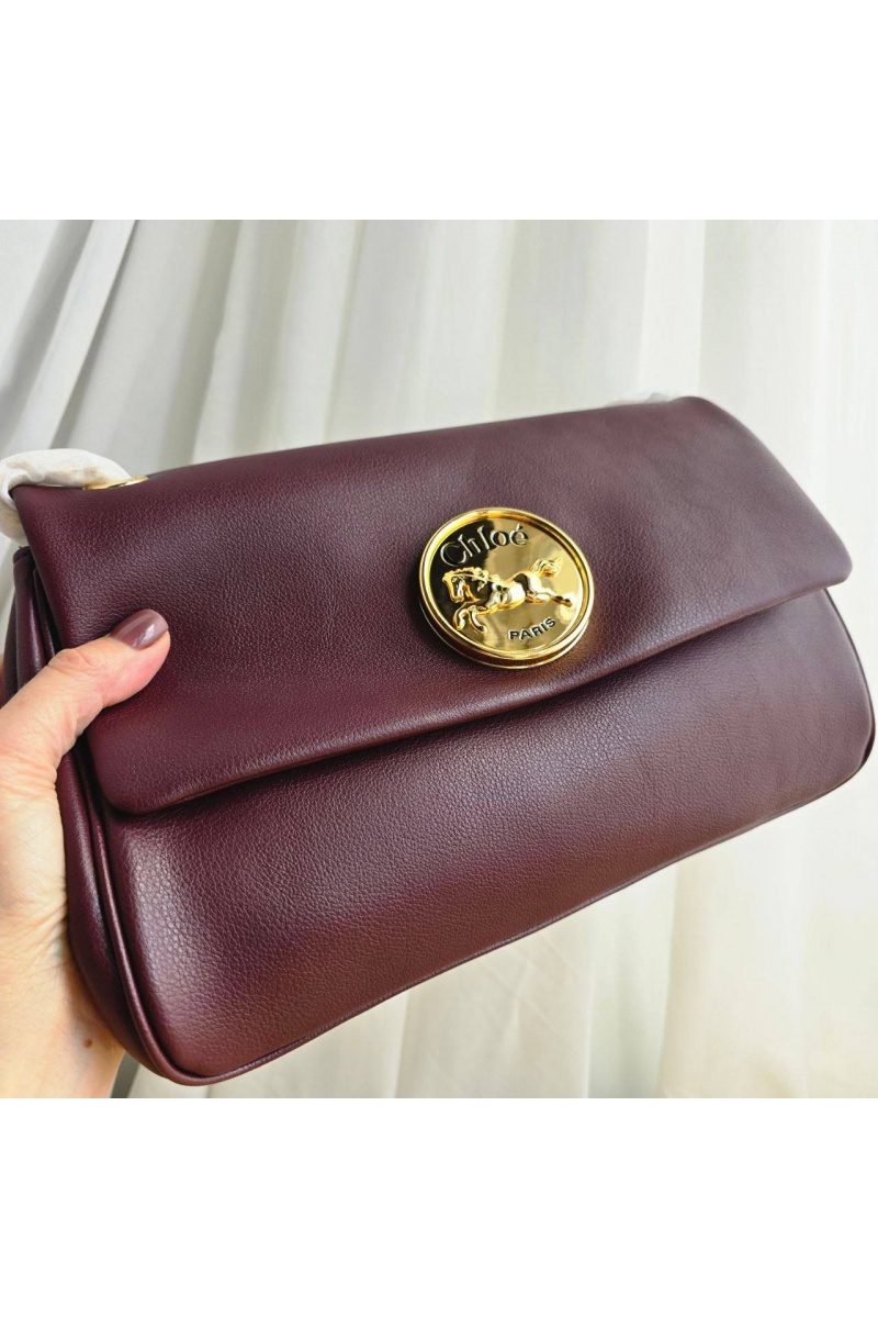 Chloe Кожаная сумка 28x17 см