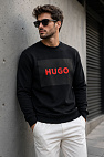 Чёрный свитшот Duragol logo-print 