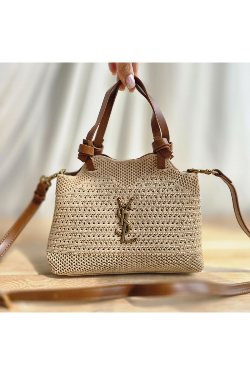 Yves Saint Laurent Плетёная сумка 21x15 см