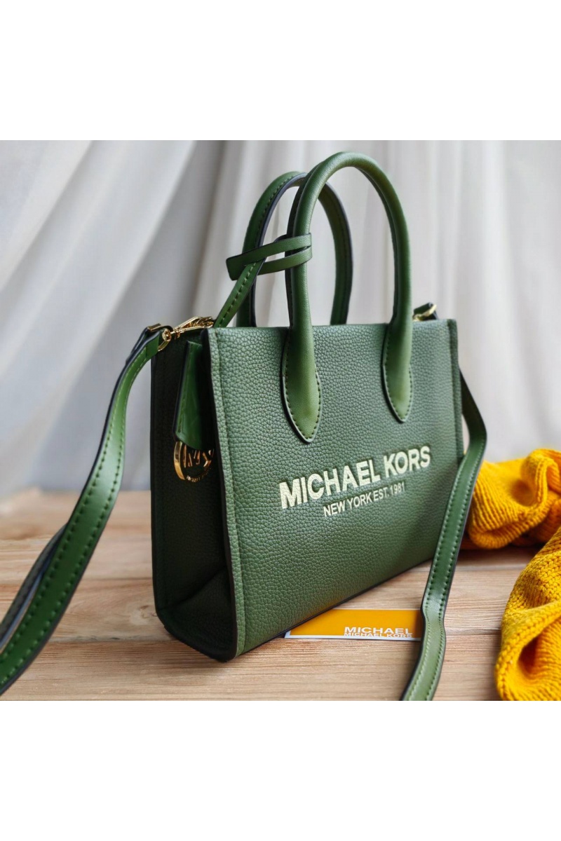 Michael Kors Кожаная сумка Mae Medium 24x19 см (5 расцветок)