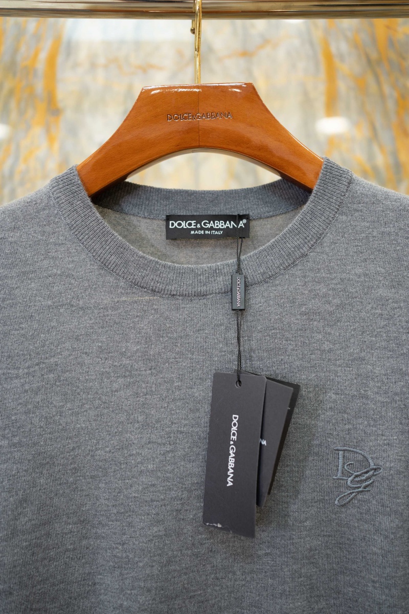 Dоlсе & Gаbbаnа Мужской серый джемпер premium