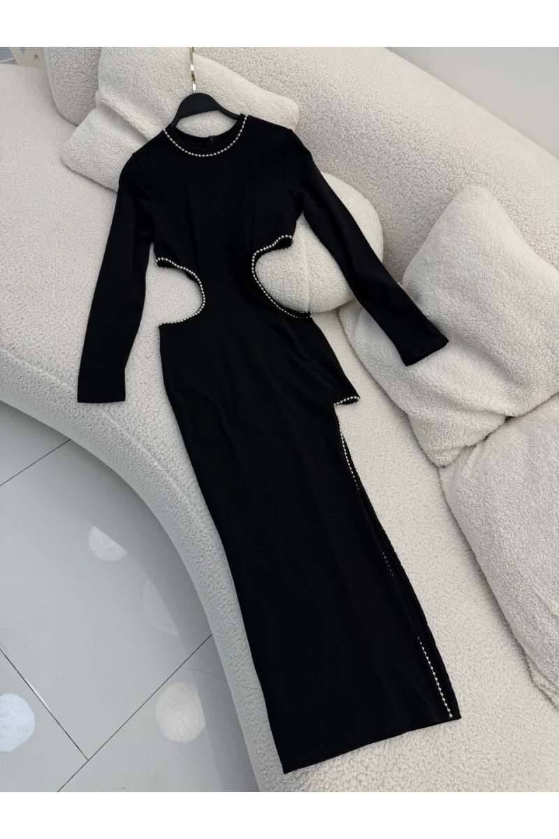 Designer Clothing Женское черное платье