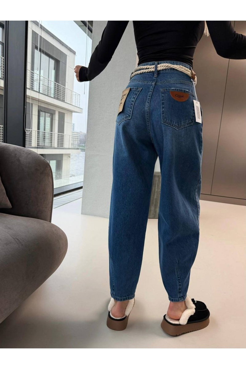 Chloe Женские синие джинсы premium