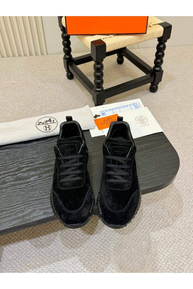 Hermes Мужские кроссовки Bouncing - Black