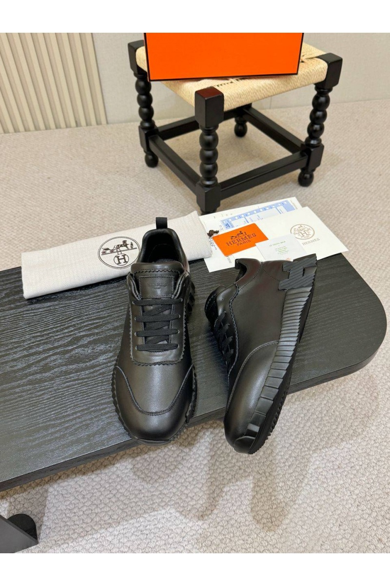 Hermes Мужские кроссовки Bouncing - Black