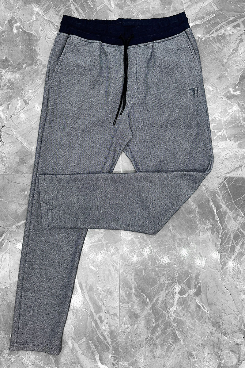 Trussardi Мужские штаны embroidered logo - Grey