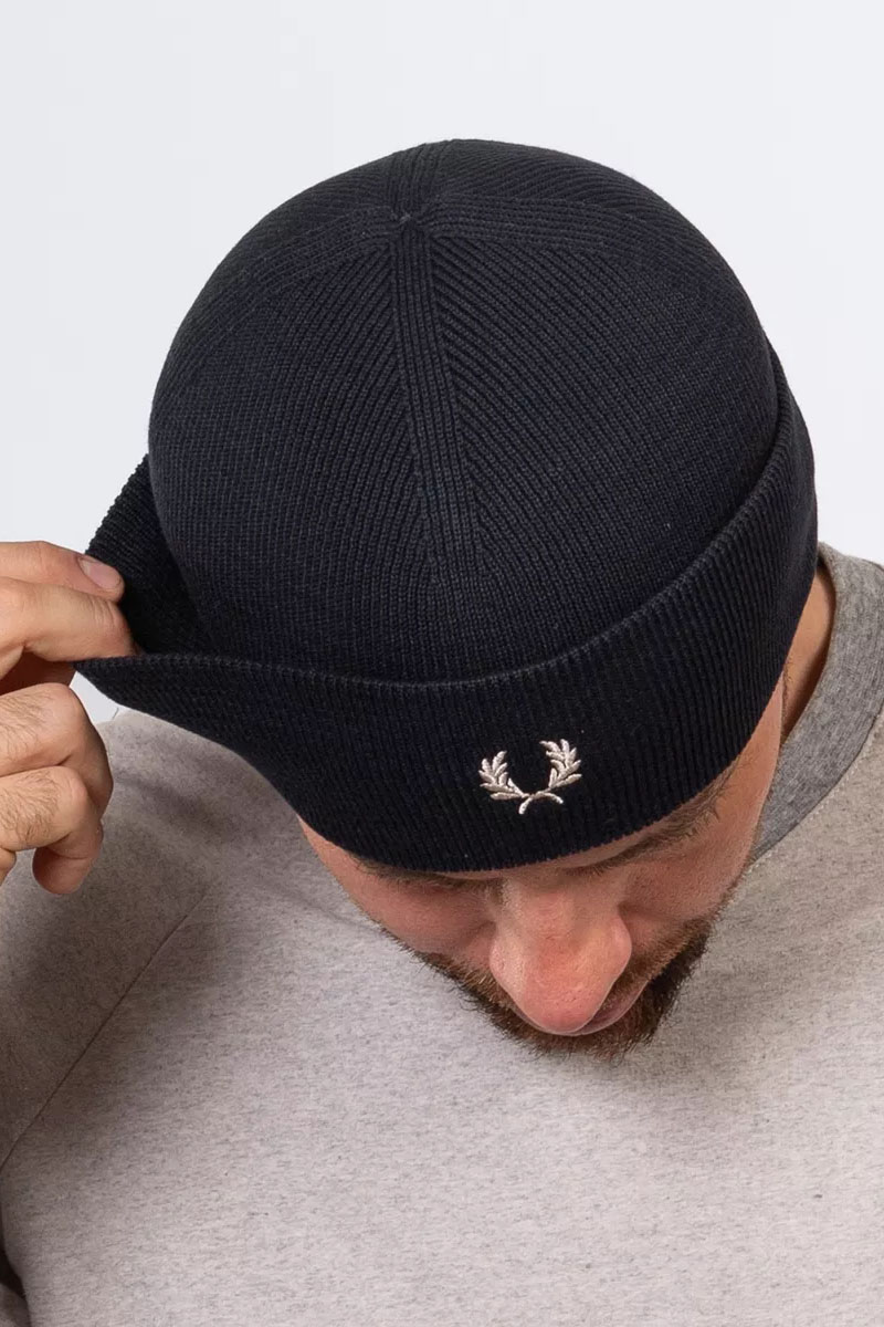 Designer Clothing Шапка logo-embroidered - Navy