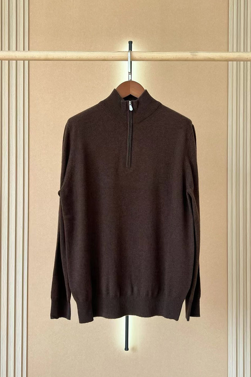 Designer Кашемировый свитер Premium - Brown