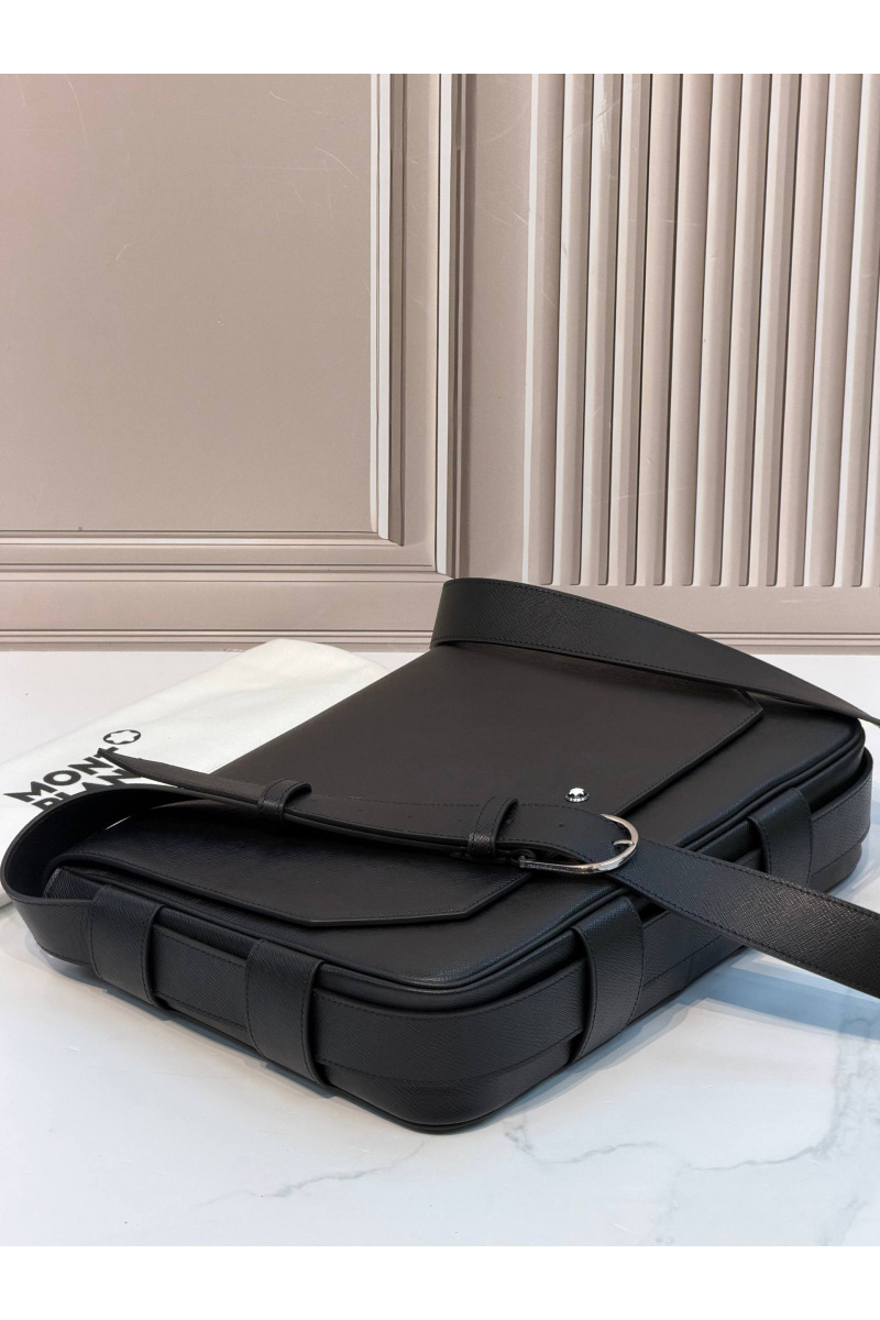 Montblanc Кожаная сумка Sartorial premium 34x27x7.5 см
