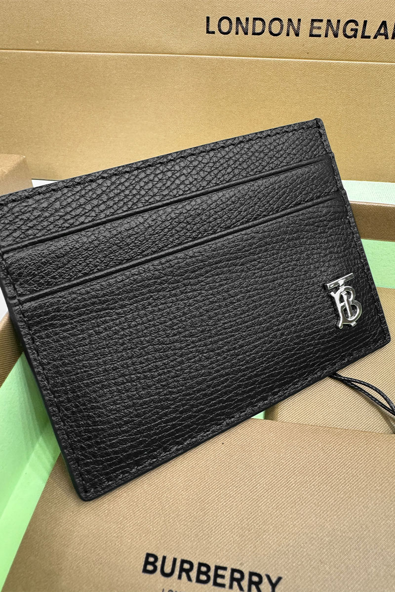Burberry Кожаный кардхолдер Premium 10x7 см