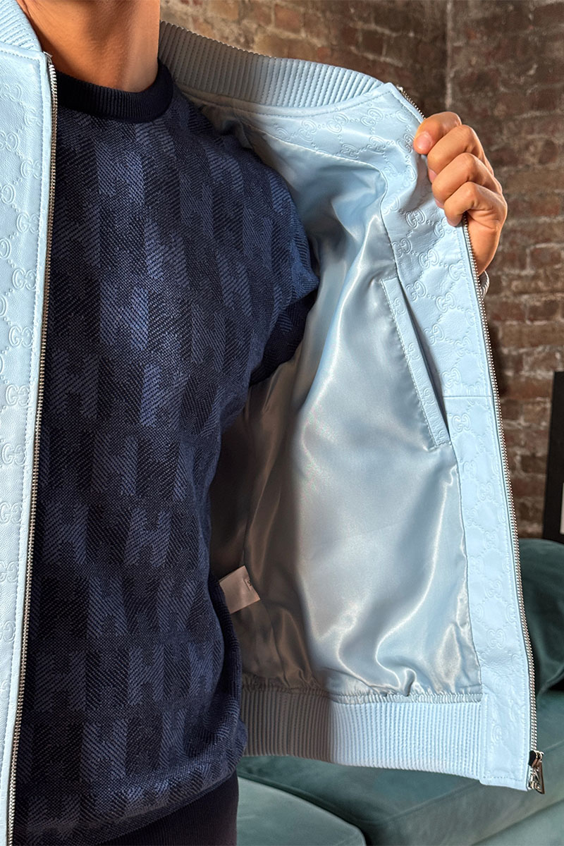 Gucci Кожаная куртка premium