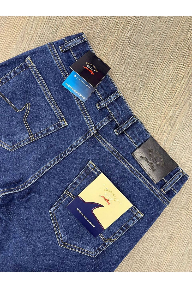 Paul & Shark Мужские джинсы синего цвета