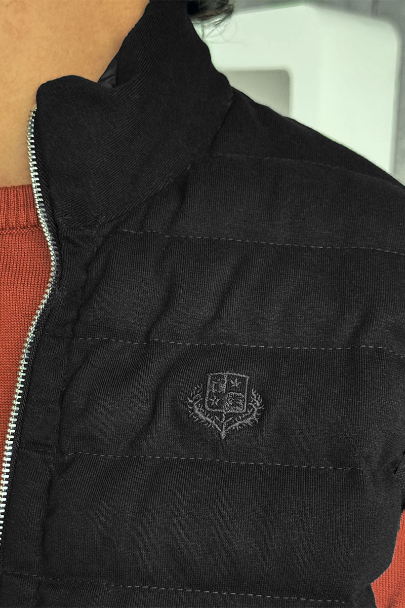 Loro Piana Чёрный двусторонний жилет 