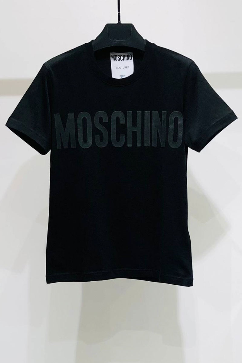 Moschino Мужская чёрная футболка